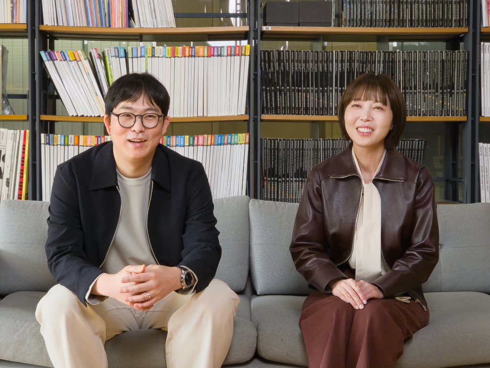 Chang-Kun Lee与Eun Vit Chung合影